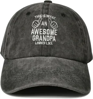 Hepandy Embroidered Baseball Hat for Men Women