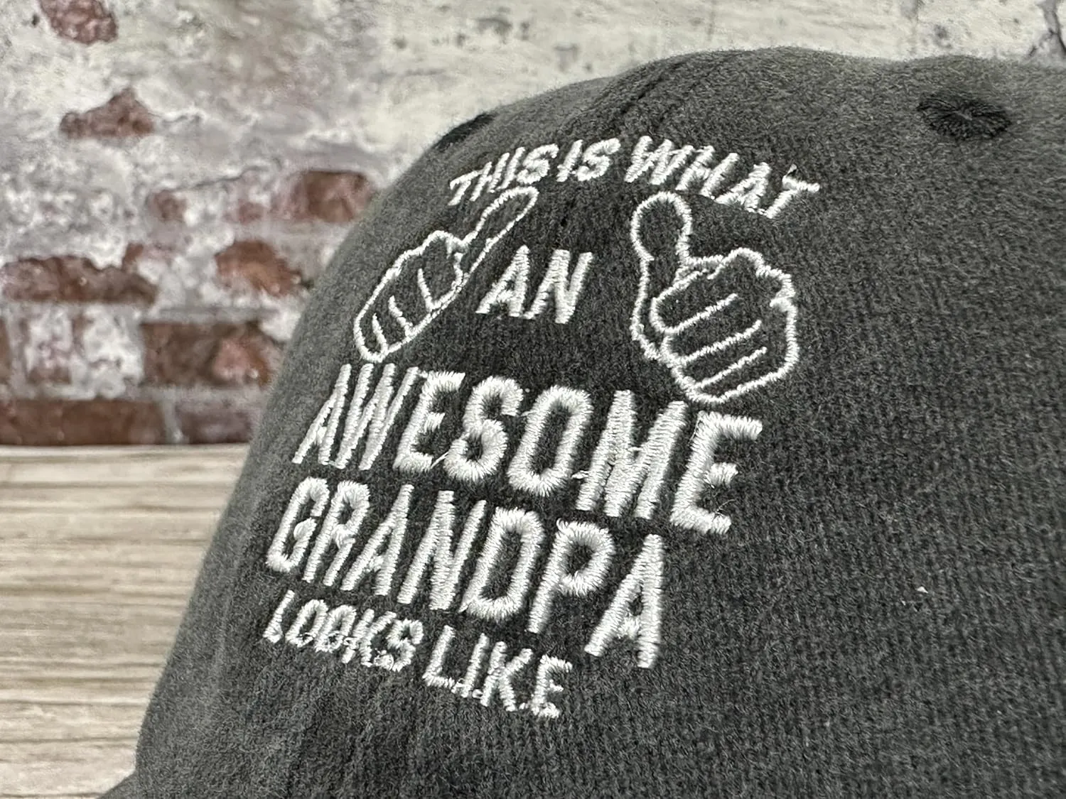Hepandy Embroidered Baseball Hat for Men Women