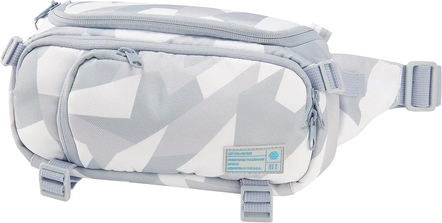 HEX Ranger Camera bag - Sling bag for Mirrorless or DSLR Camera & Accessories - Small Sling Style Crossbody Pack with Interior Dividers, YKK Zipper, Lightweight Durable Water Resistant | Arctic Camo