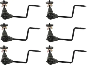 HME Products Economy Trail Camera Holder Bundle (6 Items)