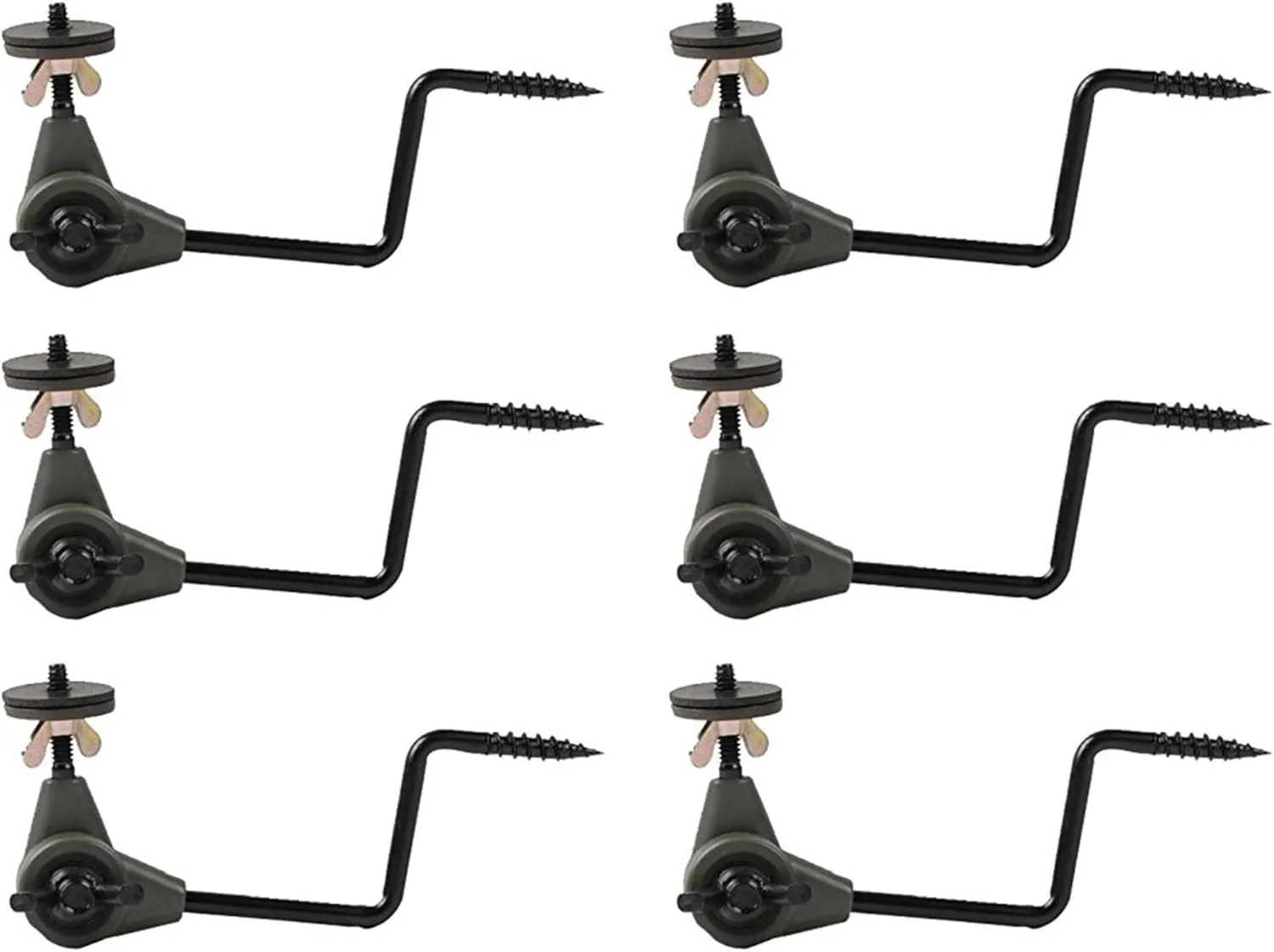 HME Products Economy Trail Camera Holder Bundle (6 Items)