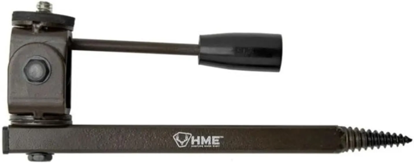 HME Trail Camera Holder Tree Mount with 360-degree Rotational Camera Head | Compact Sturdy Design | Easy Installation & Versatile Compatibility