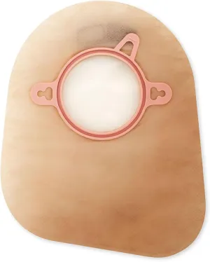 Hollister 18372 New Image 2-Piece 9” Closed Ostomy Pouch, Green Color Code Match, 60 Pack, Beige - 1-3/4” Flange Size