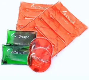 HotSnapZ Reusable Hand Warmers & Body Warmers - Instant Heat Packs