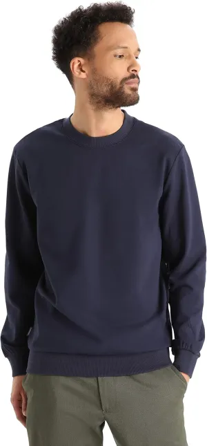 Icebreaker Men's Central Long Sleeve Casual Wool Lounge Sweatshirt