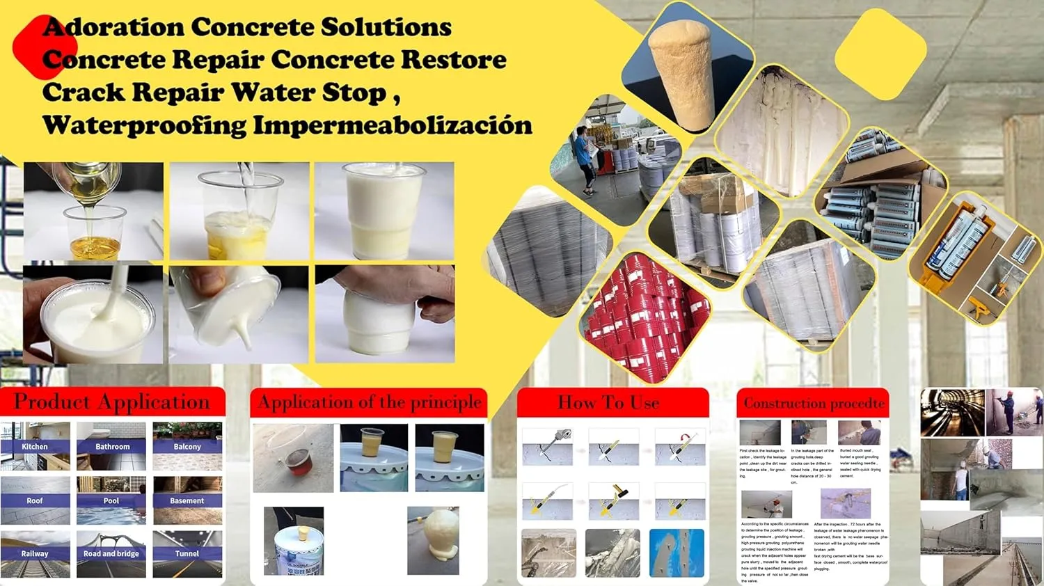 Injection Packer 50Pcs Bag 3/8" Dia X 4" Length, for Crack Repair, Concrete Restore, Waterproof, epoxy and Polyurethane, Low Pressure Opening (Silver, 3/8" D x 4" L)