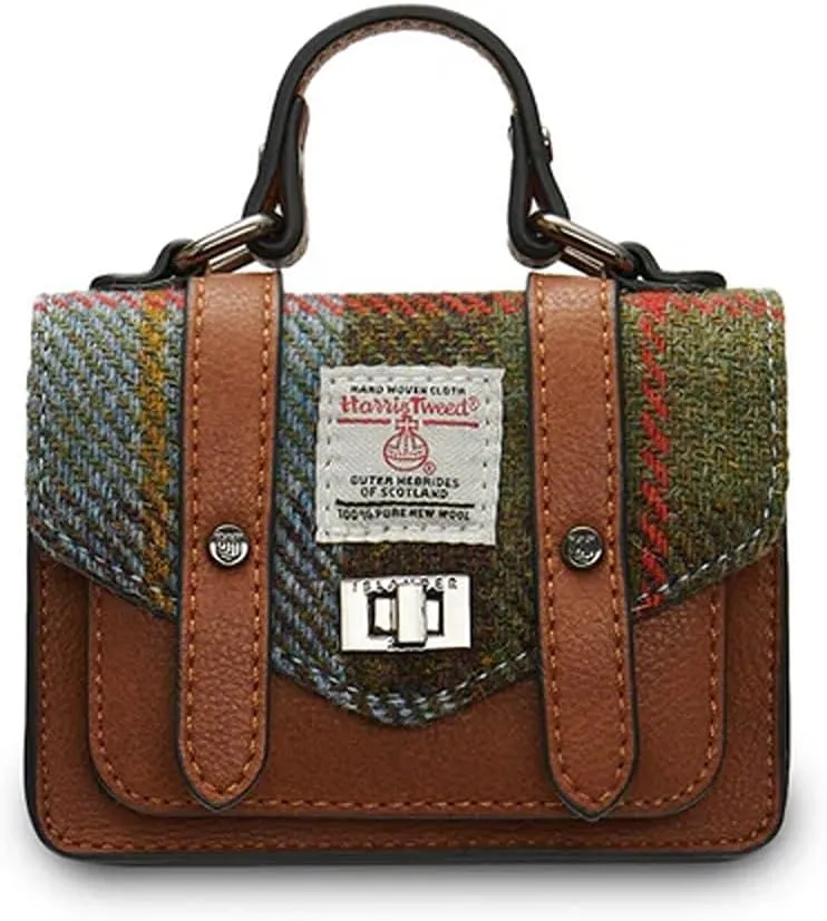Islander Harris Tweed Wee Satchel, Mini Bag for Women