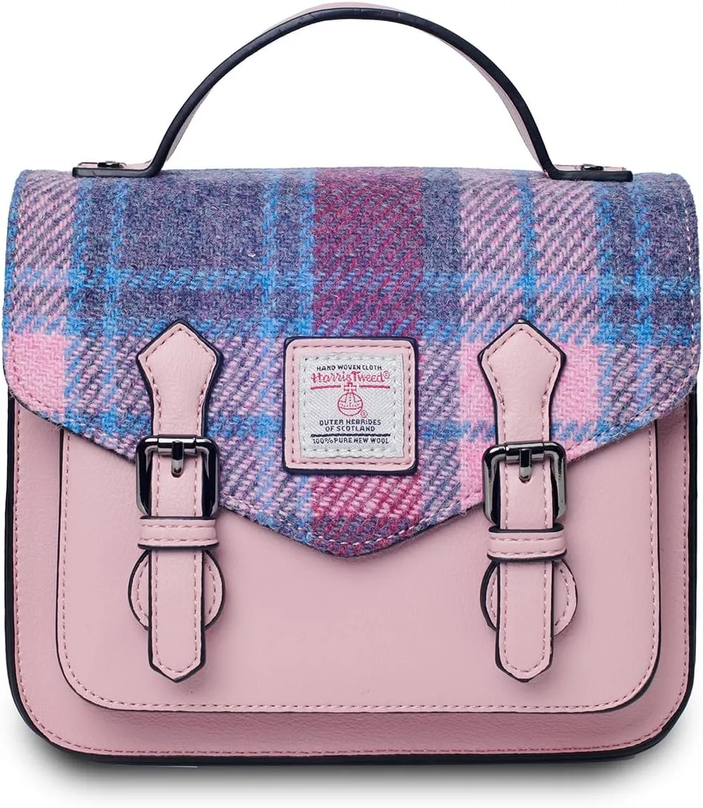 Islander® The Calton Satchel - Ladies Satchel With HARRIS TWEED - Small and Medium