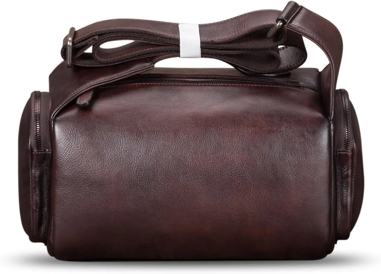 IVTG Genuine Leather Messenger Bag for Men Crossbody Shoulder Pack Satchel Casual Sling Daypack Work Business Daypack