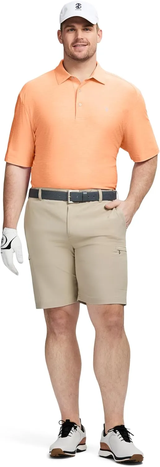 IZOD Men's Big and Tall Swingflex Elite Short Sleeve Golf Polo