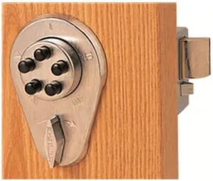 Kaba Simplex 9170000-26D-41 Thumbturn Mechanical Pushbutton Spring Latch Kaba Ilco