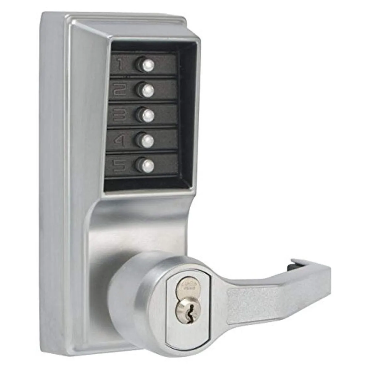 Kaba Simplex L1000 Series Metal Mechanical Pushbutton Cylindrical Lock with Lever