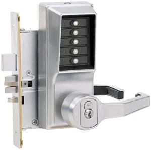 Kaba Simplex RR8146S Lever Mechanical Pushbutton Lock Key Bypass Mortise (Right Hand Reverse)