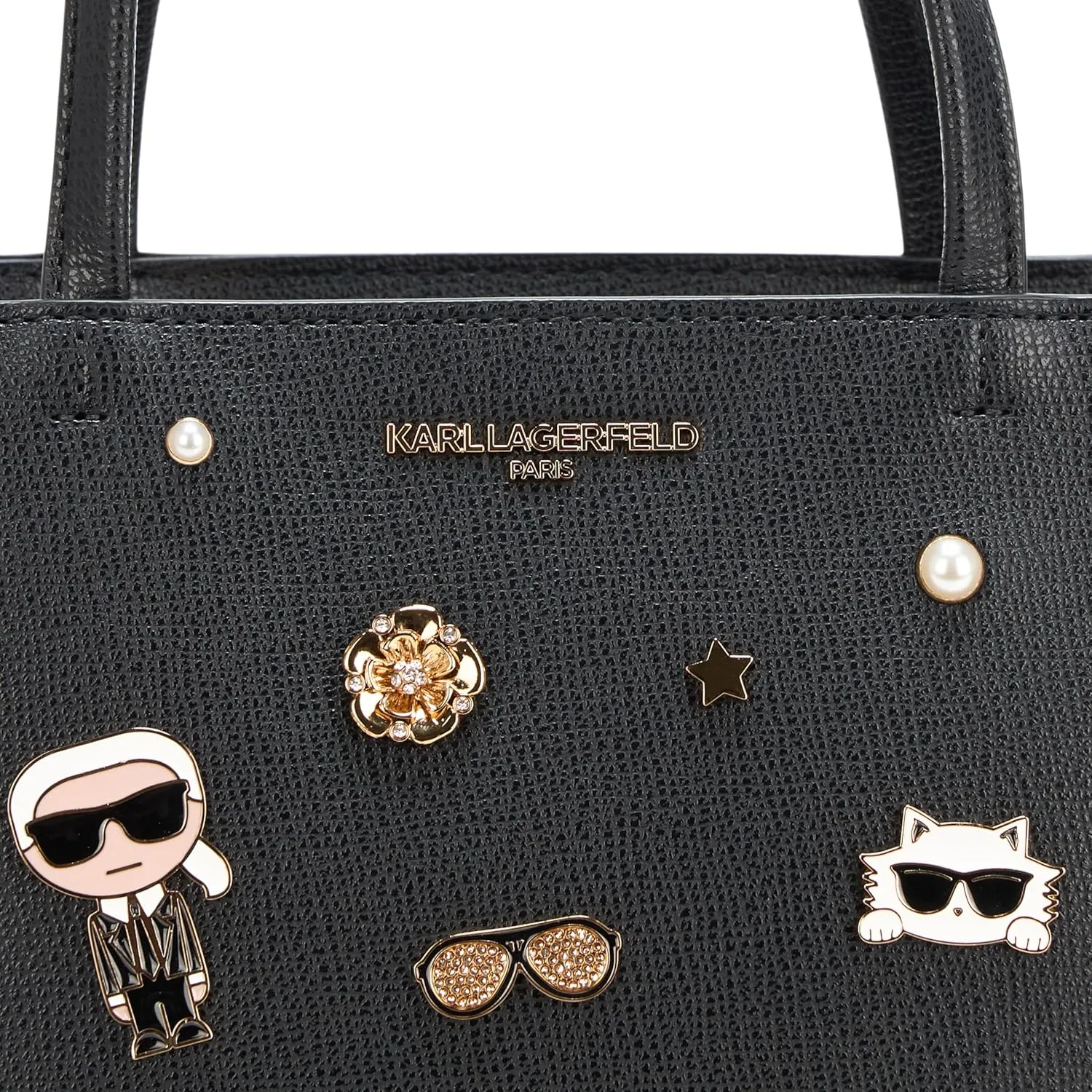 KARL LAGERFELD Paris Women's Maybelle Printed Satchel