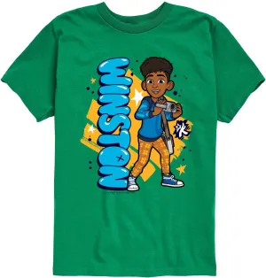 Karma's World - Winston with Camera - Toddler and Youth Short Sleeve Graphic T-Shirt