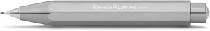 Kaweco AL SPORT Mechanical Pencil Raw 0.7mm HB I Exclusive Mechanical Pencil with 0.7 mm Lead Refill I Aluminium Pencil 10.5 cm