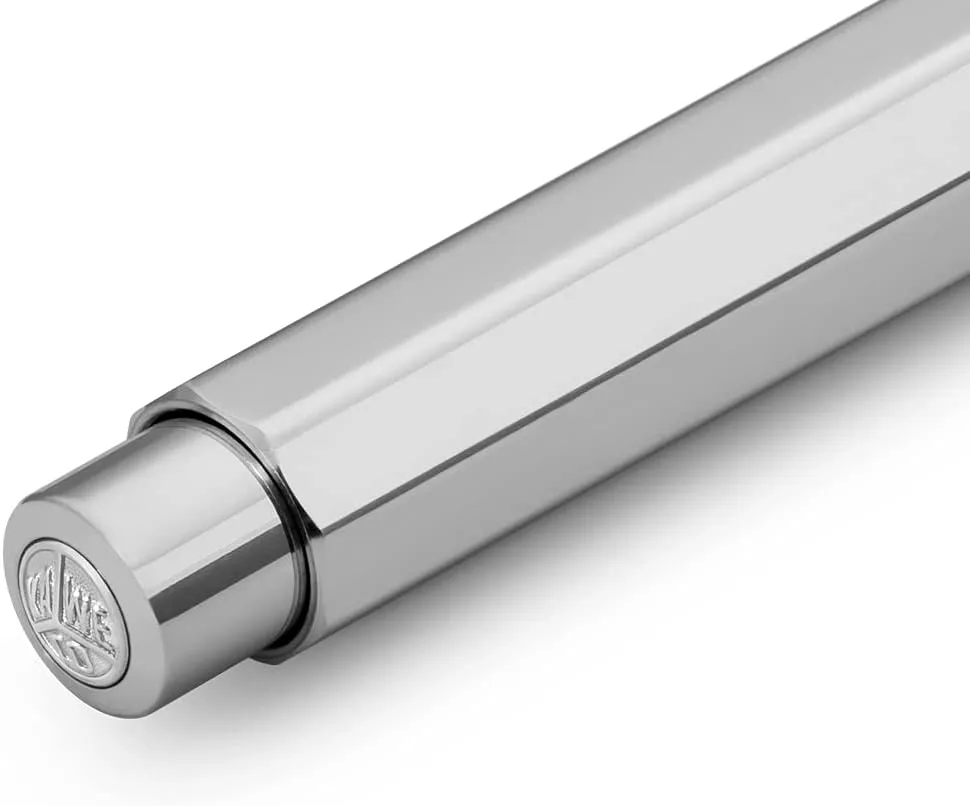 Kaweco AL SPORT Mechanical Pencil Raw 0.7mm HB I Exclusive Mechanical Pencil with 0.7 mm Lead Refill I Aluminium Pencil 10.5 cm