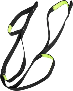 Keenso Outdoor Safety Rope with High Mechanical Strength for Climbing Arborist Activities - Black Polyester 45.5 * 1.2