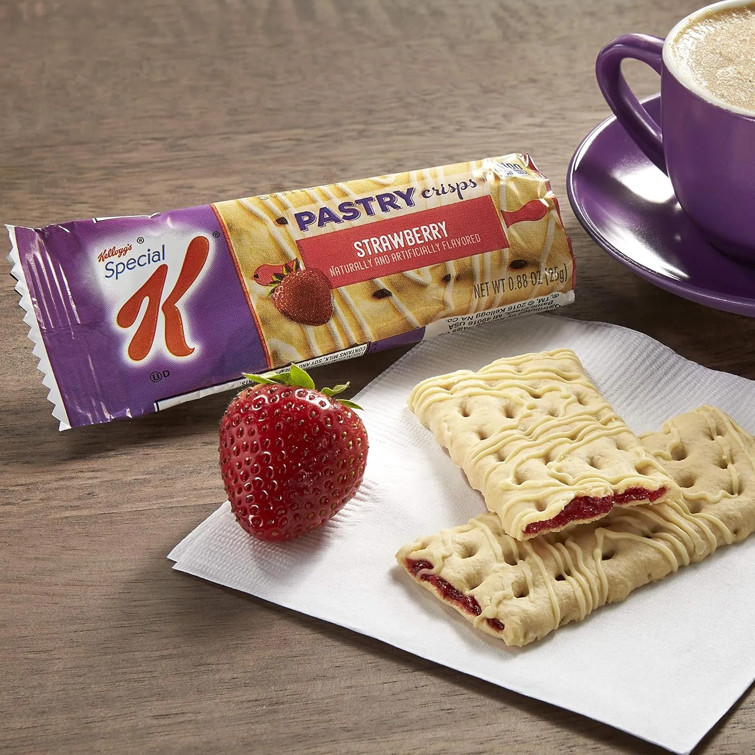 Kellogg's Special K Pastry Crisps, Strawberry, 7.92oz (9 Count)