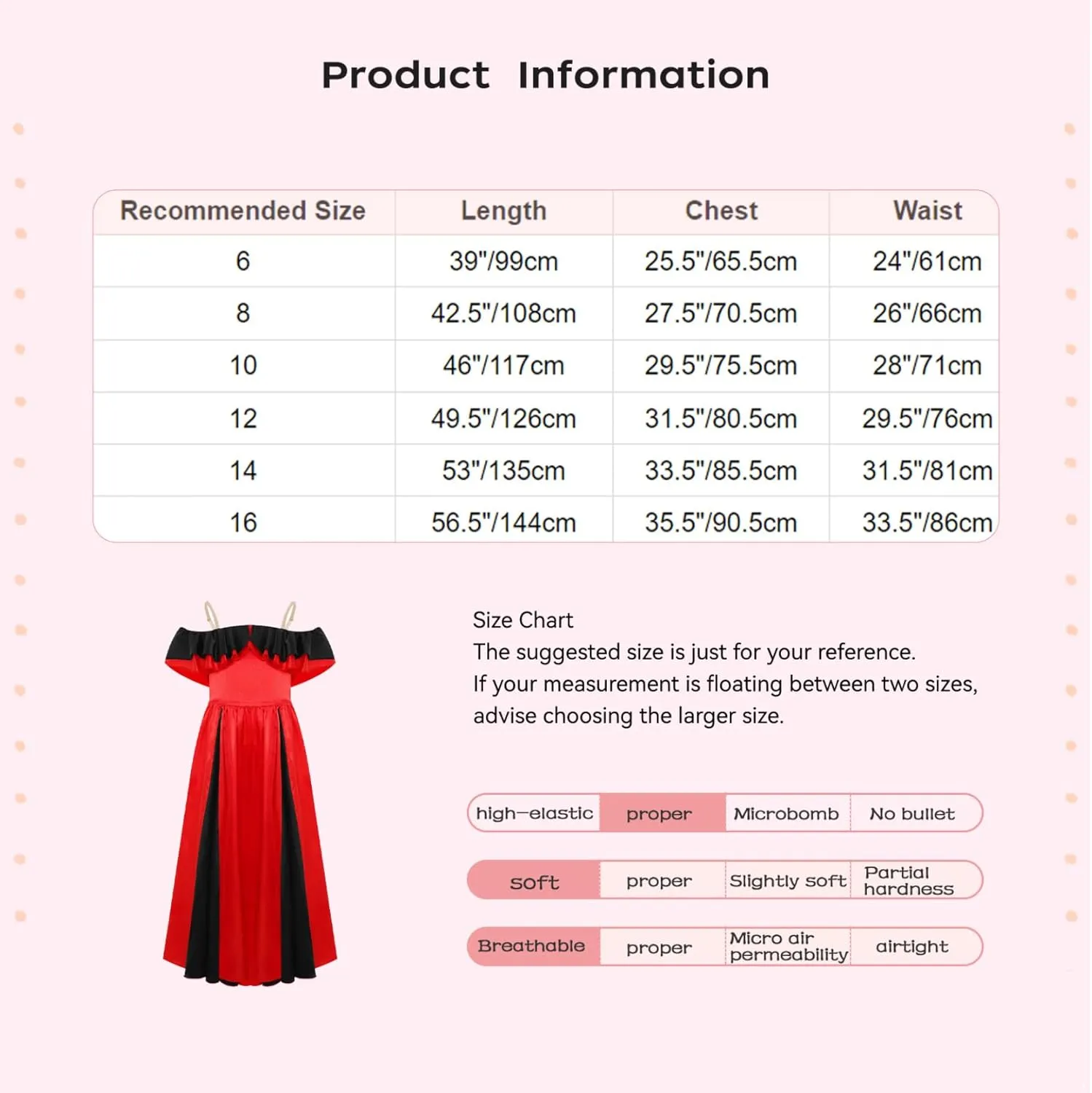 Kids Girls Color Block Formal Ball Gowns Prom Party Maxi Princess Dress Satin Flamenco Costume
