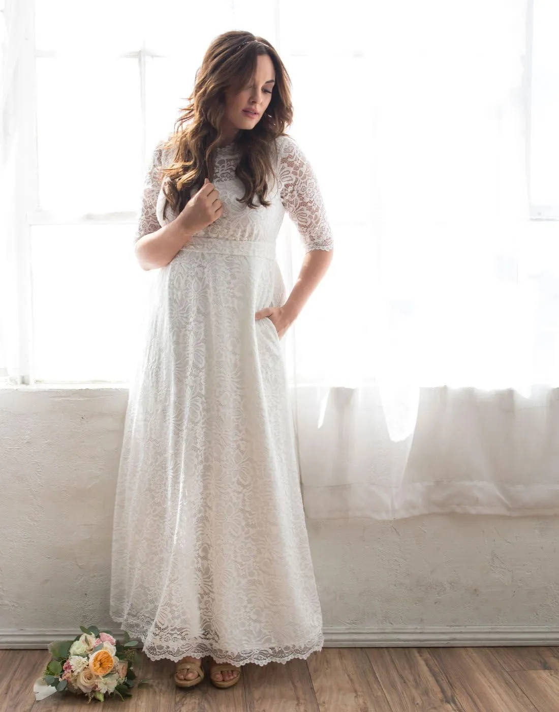 Kiyonna Women's Plus Size Sweet Serenity Wedding Gown
