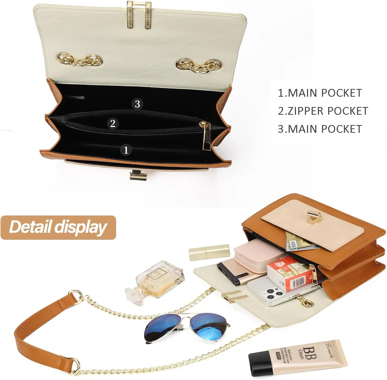 KL928 Crossbody Purses for Women Shoulder Bag Designer Satchel Handbag