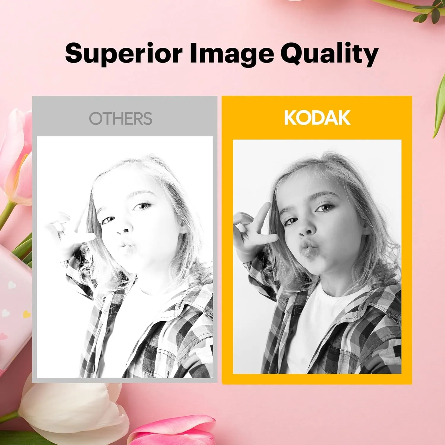 KODAK Memo Shot ERA Kids Instant Digital Camera and Photo Label Printer (White, Camera   10 Rolls)