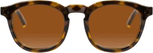 Kolo Webster Premium Italian Sunglasses, Classic Square-Shaped Style, Dark Tortoise