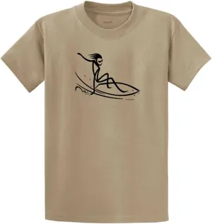 Koloa Surf Custom Graphic Heavyweight Cotton T-Shirts in Regular, Big and Tall