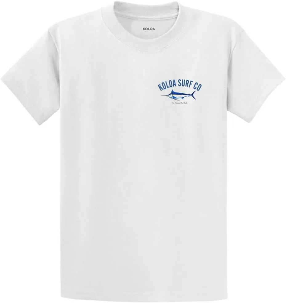 Koloa Surf Custom Graphic Heavyweight Cotton T-Shirts in Regular, Big and Tall