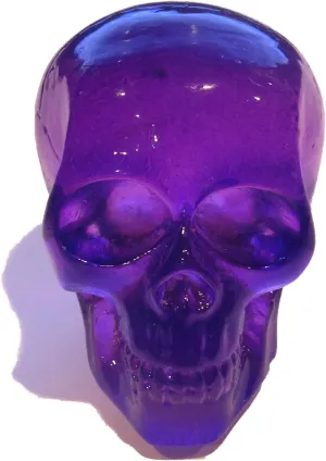 Kool Collectibles Clear Purple Skull Shifter Shift Knob Rat Rod Lever