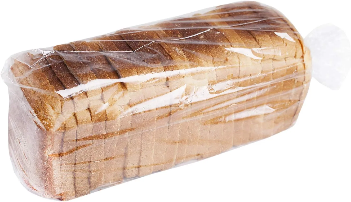 Large Bread Poly Bags,100 Pcs 22x6x10 Inch Bread Loaf Packing Bags with 100 Twist Ties,Clear Thick Gusseted Grocery Bakery Bag (Extra Large-22x6x10)