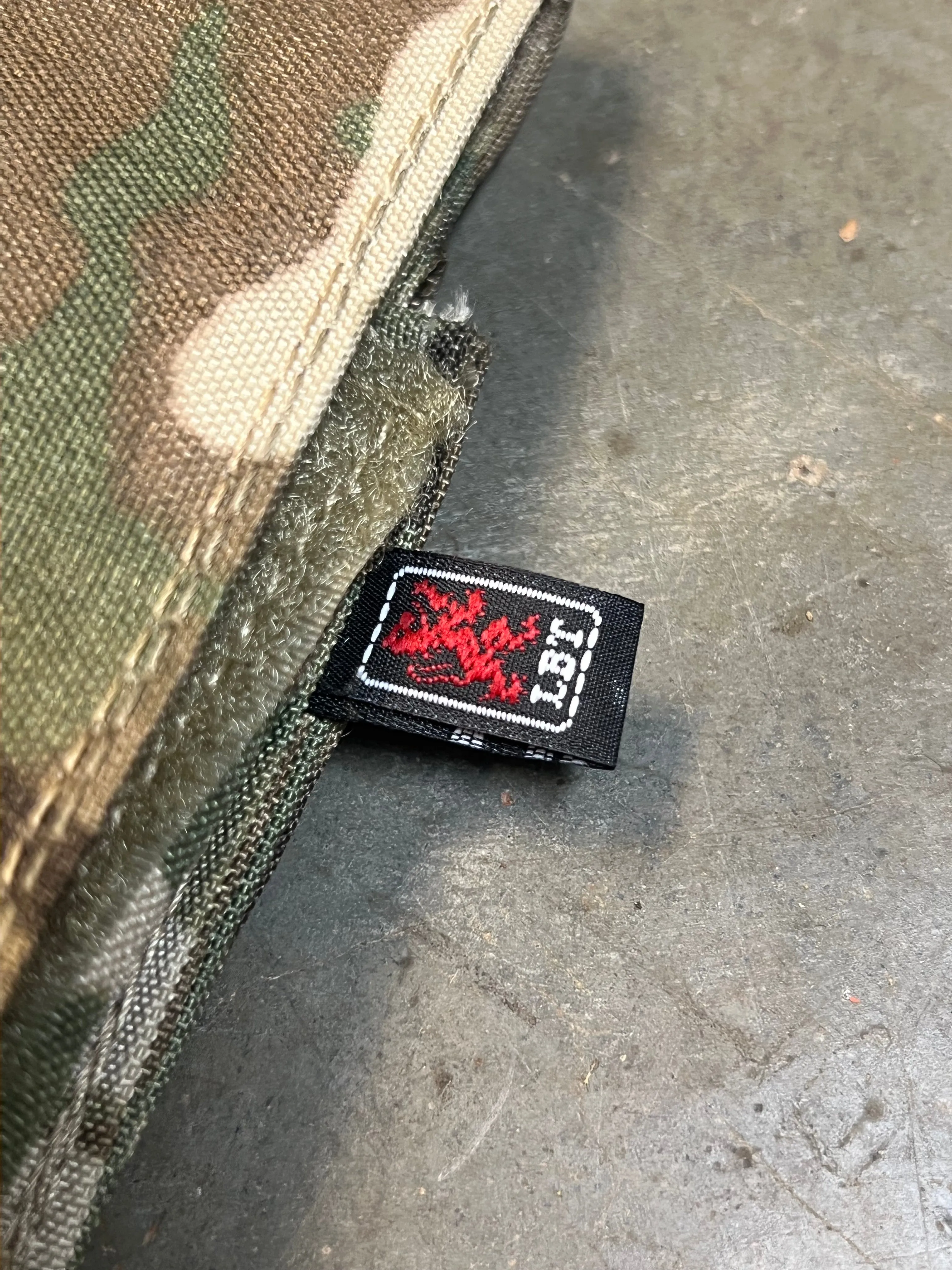 LBT MOLLE-ii Triple Pistol Magazine / Grenade Pouch - Multicam