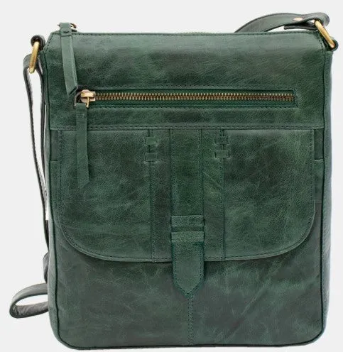 Leather Crossbody Bag 360