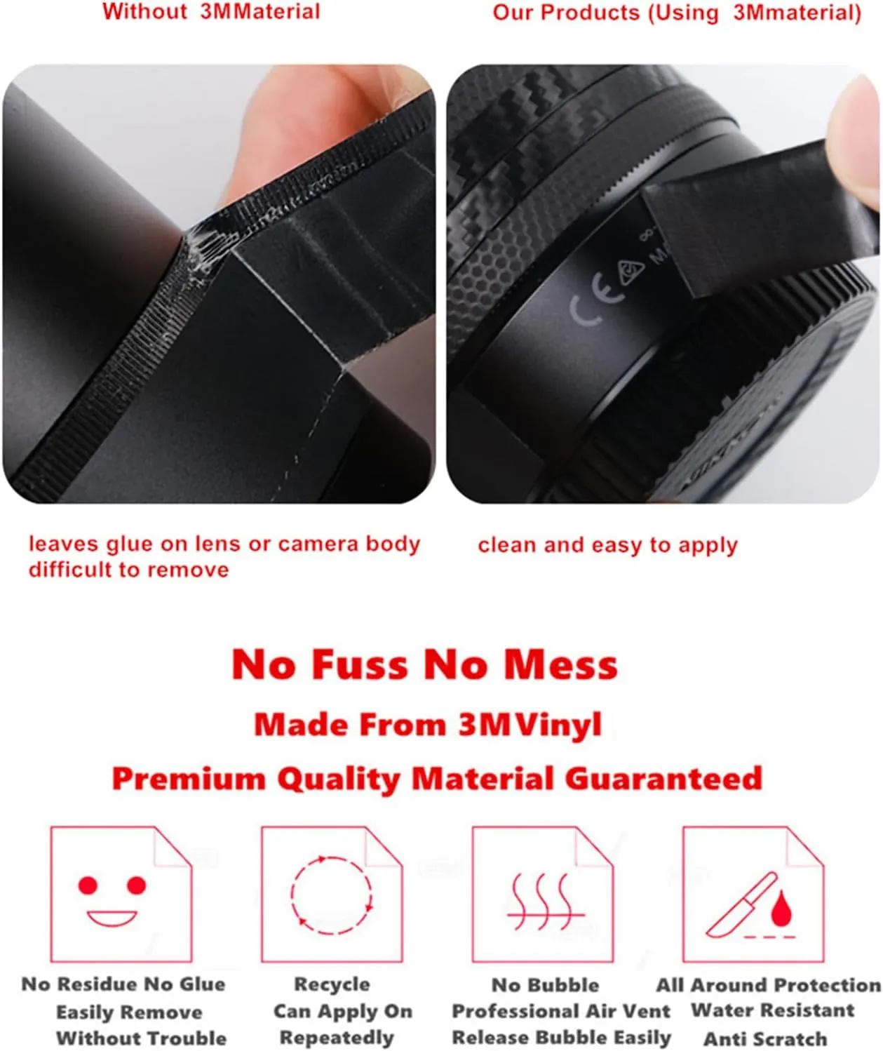 Lens Skin Camera Vinly Wrap Flim for Sigma 50mm F1.4 DG HSM Art Fit for Canon Mount Camera Full Body Decorative Sticker Cover Decal 1:1.4 50 1.4(Field Camouflage)