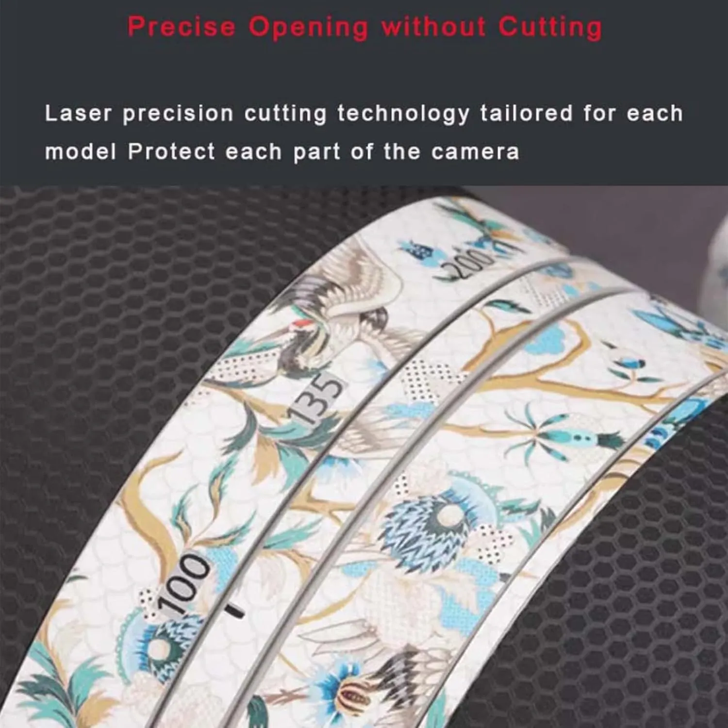Lens Skin Vinyl Wrap Film Camera Protective Sticker for Canon EF 100-400mm F4.5-5.6L is II USM Protector Coat Photography Accessories 100-400 4.5-5.6(Field Camouflage)