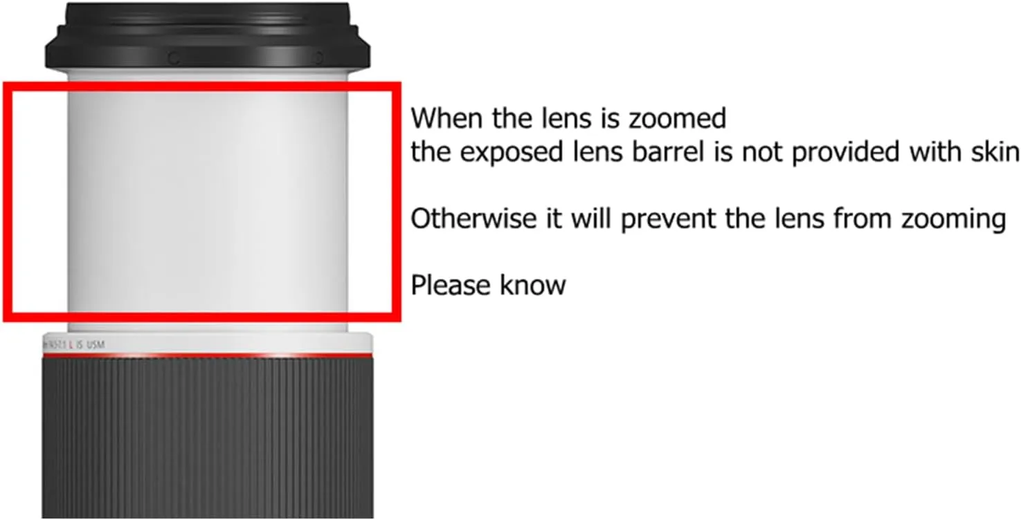 Lens Skin Vinyl Wrap Film Camera Protective Sticker for Canon EF 100-400mm F4.5-5.6L is II USM Protector Coat Photography Accessories 100-400 4.5-5.6(Field Camouflage)