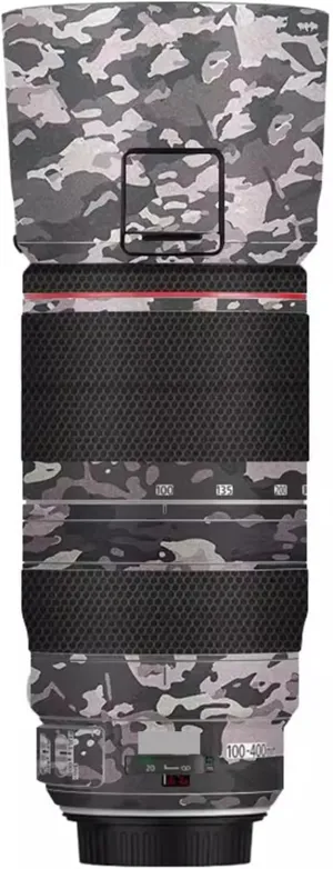 Lens Skin Vinyl Wrap Film Camera Protective Sticker for Canon EF 100-400mm F4.5-5.6L is II USM Protector Coat Photography Accessories 100-400 4.5-5.6(Field Camouflage)