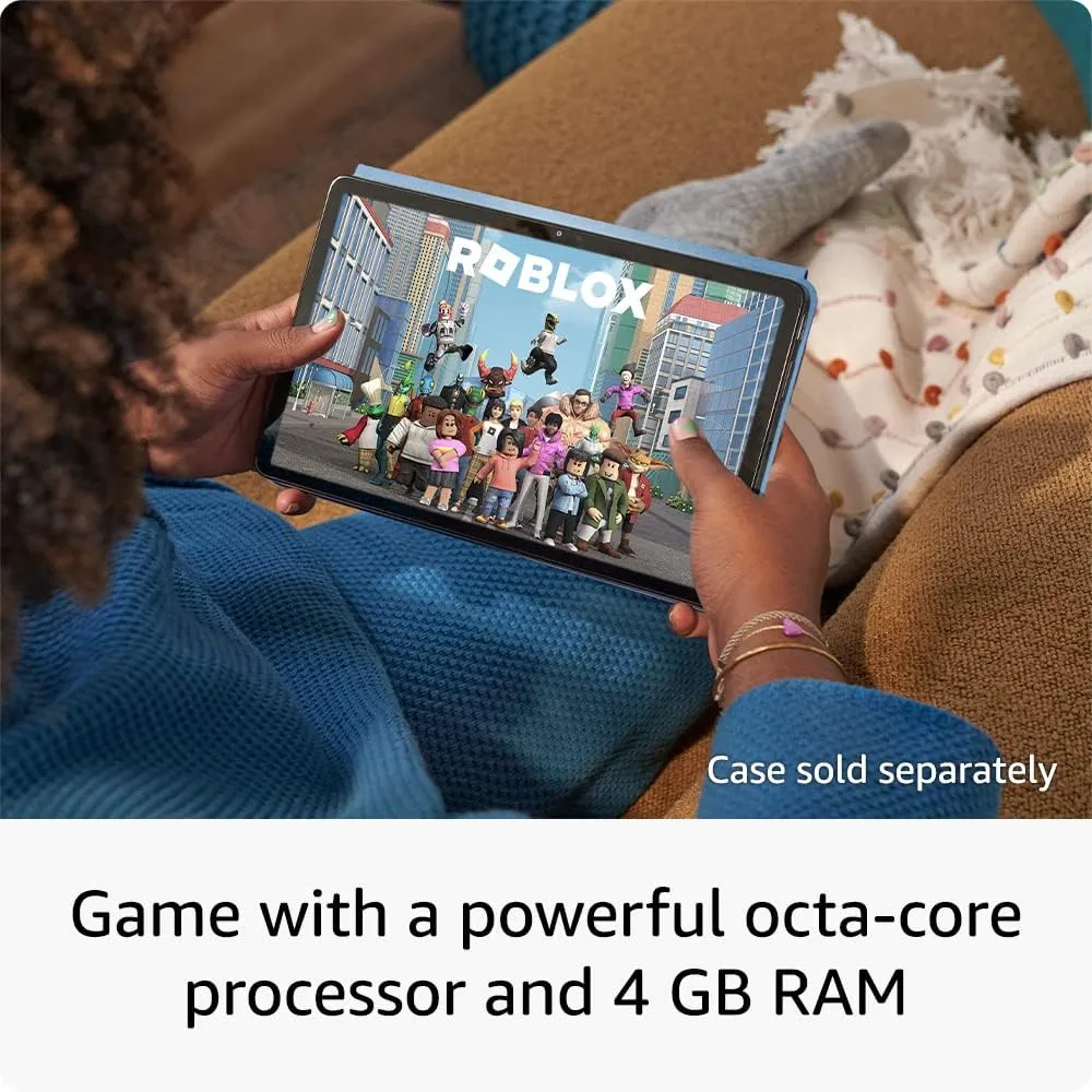 Like-New Amazon Fire Max 11 tablet (newest model) vivid 11” display, all-in-one for streaming, reading, and gaming, 14-hour battery life, optional stylus and keyboard, 64 GB, Gray