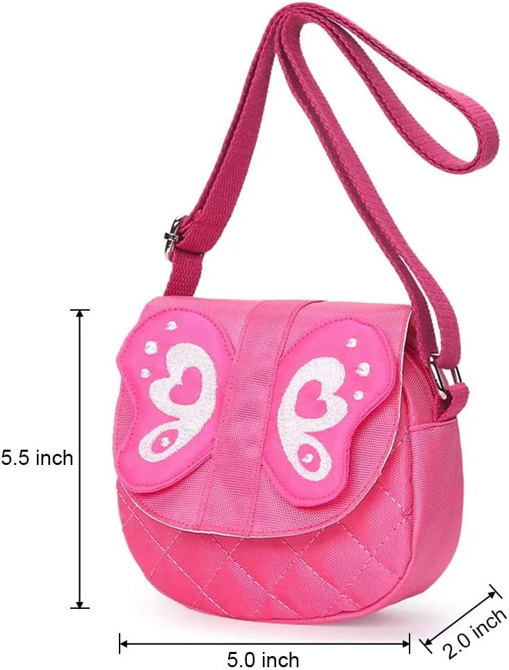 Little Girls Purses for Kids - Toddler Mini Cute Princess Handbags Shoulder Crossbody Messenger Bag Toys Gifts