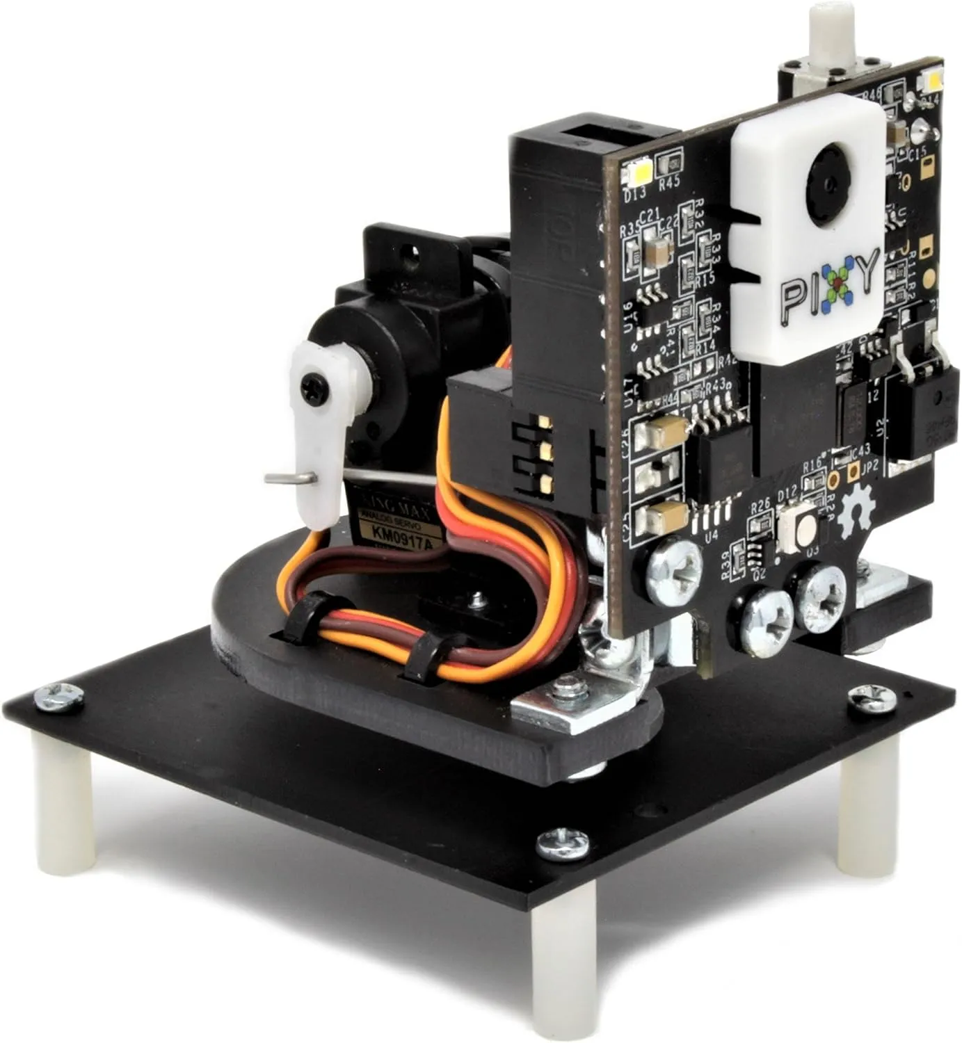 LLC Pan/Tilt2 Servo Motor Kit for Pixy2 - Dual Axis Robotic Camera Mount