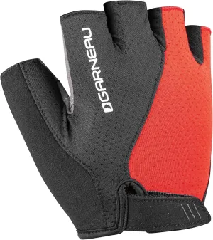 Louis Garneau, Men's Air Gel Ultra Bike Gloves, Black/Red, Large