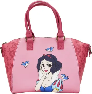Loungefly Disney Snow White Bird Friends Crossbody Satchel Handbag Purse