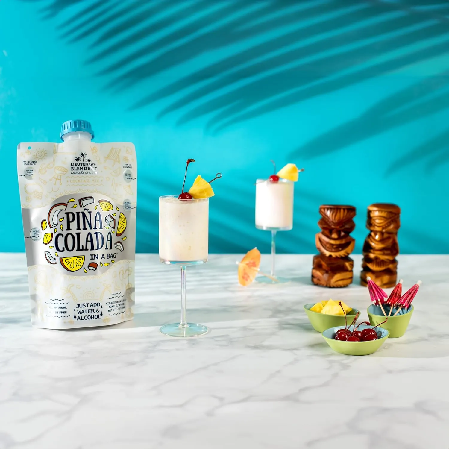 Lt. Blender's Pina Colada in a Bag, 12-Ounce Pouches (Pack of 3)