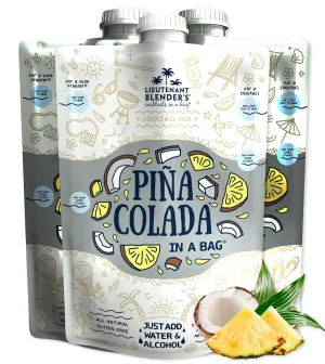 Lt. Blender's Pina Colada in a Bag, 12-Ounce Pouches (Pack of 3)