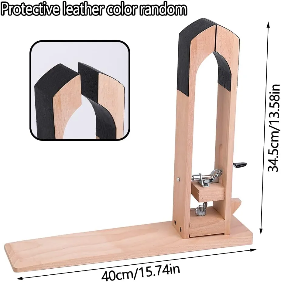 LUNARM Stitching Pony Leather Table Desktop Pony Horse Clamp Leather Stitching Pony for DIY Hand Leathercraft Sewing