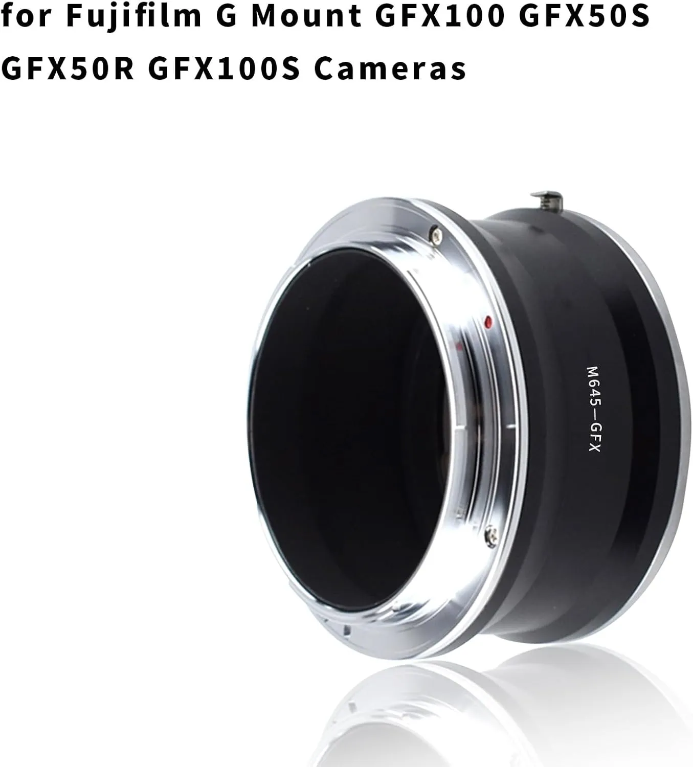 M645 Lens GFX Adapter,Mamiya 645 (M645) Mount Lens to FX G Mount GFX100 GFX50S GFX50R GFX100S Cameras Lens Cleaning Cloth