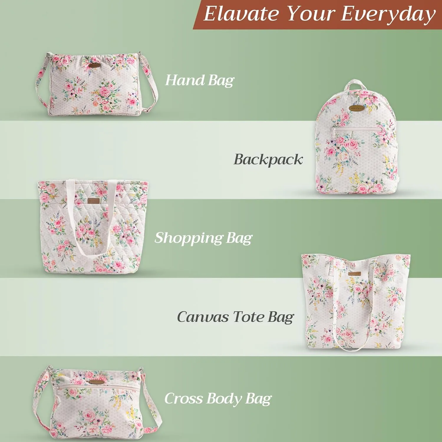 Maison d' Hermine 100% Cotton Handbag | Shoulder Bag | Shoulder Bag for the Beach | Shopping | Travel | Hiking | Women with Zip Pockets