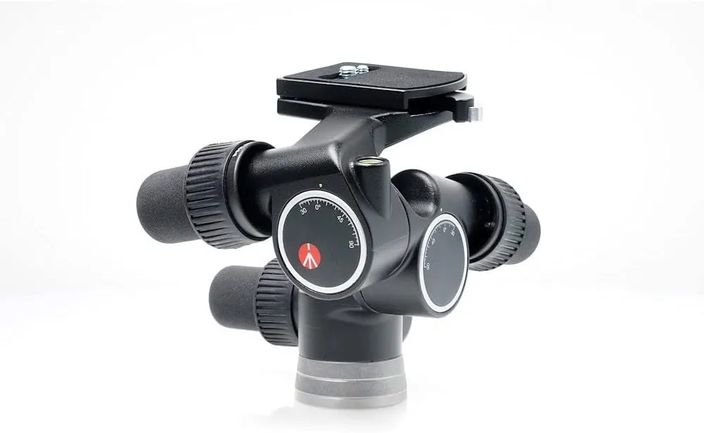 Manfrotto Digital PRO Geared Head, Camera Tripod Head, 3-Axis Movement, High Precision, Photography Equipment, Camera