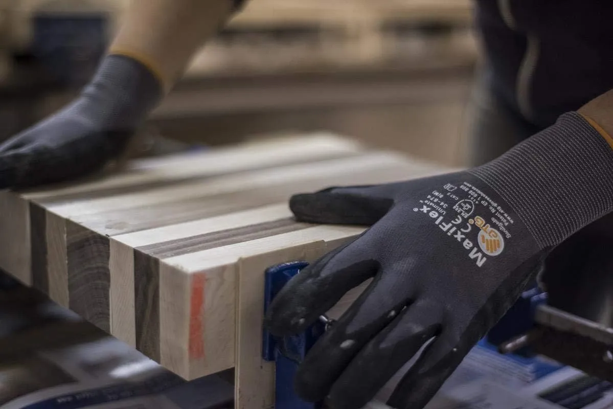 MaxiFlex 34-874 - Nylon Gloves with Nitrile Coated Micro Foam - Excellent Grip & Abrasion Resistance